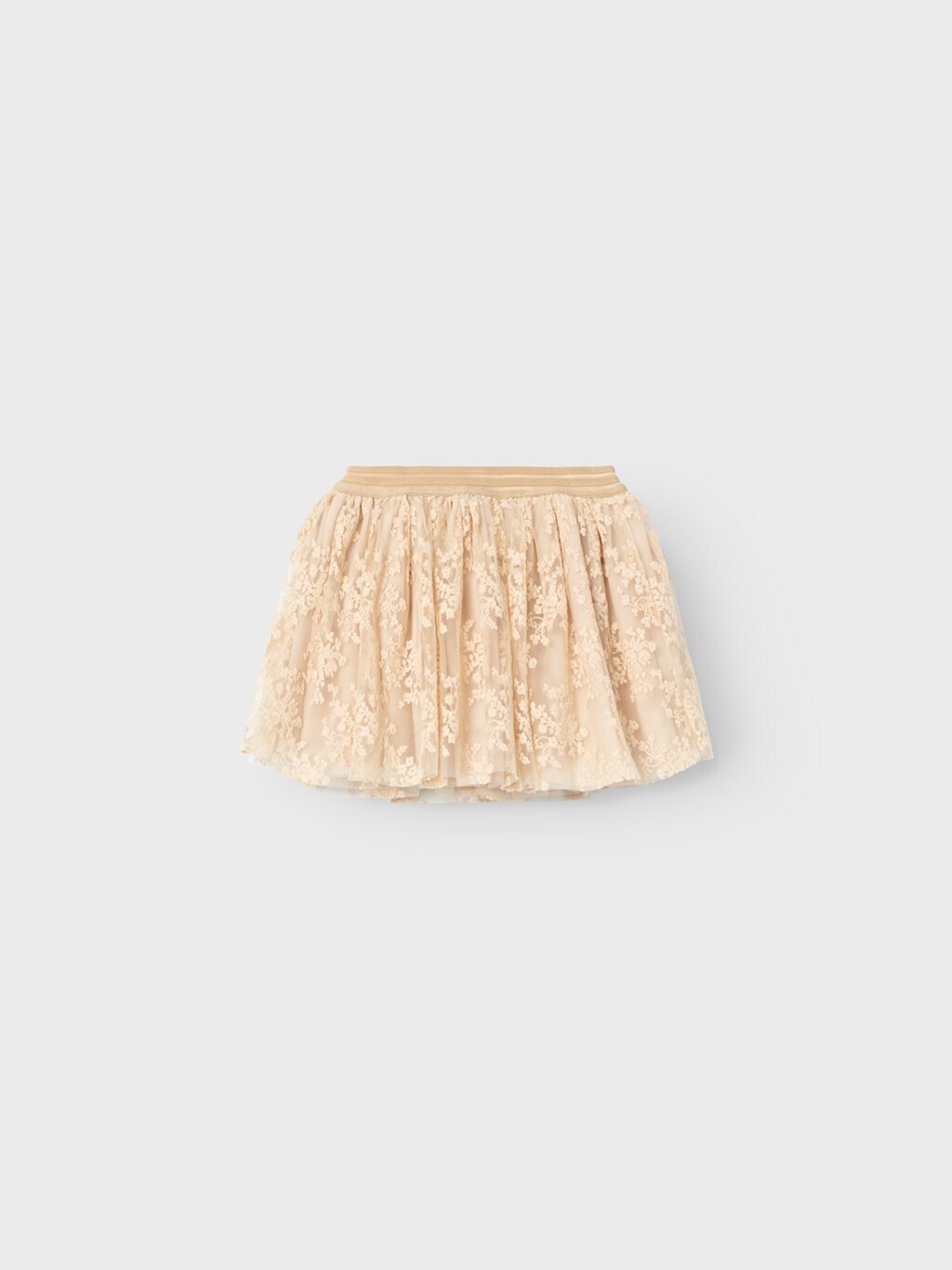Gonna tulle ricamata bimba mini