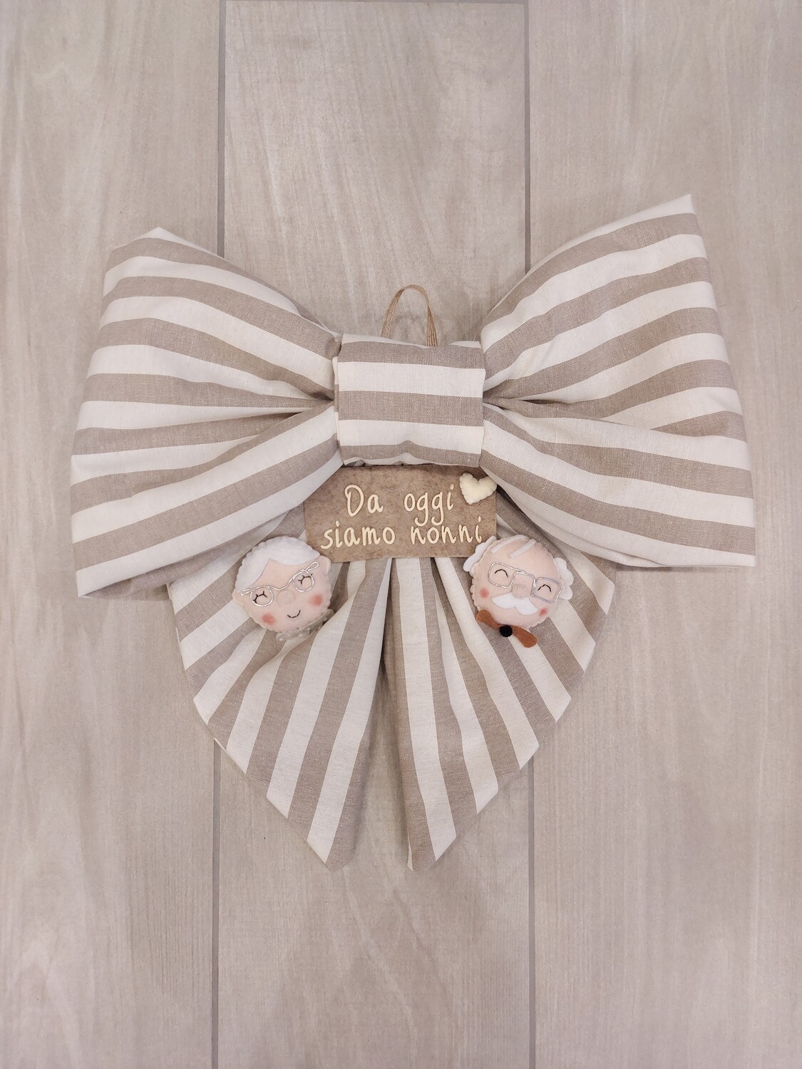 Fiocco nascita per i nonni 