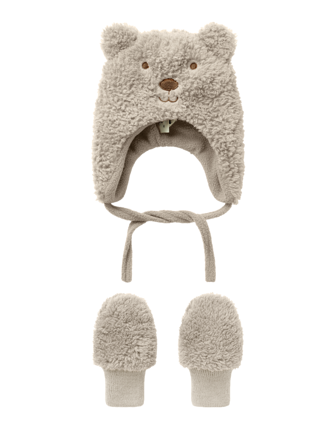 Cappello + manopole neonato