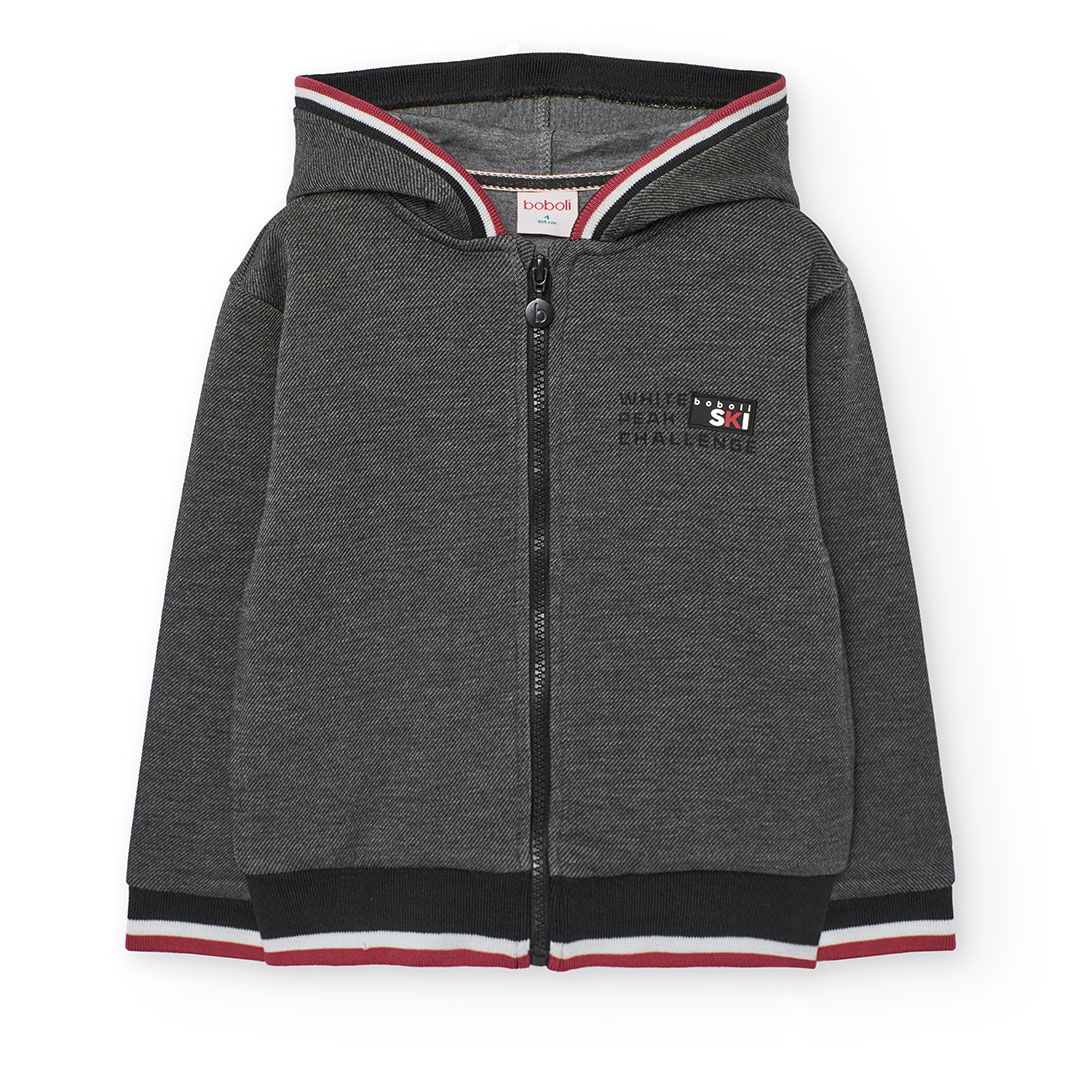 Giacca con zip junior boy
