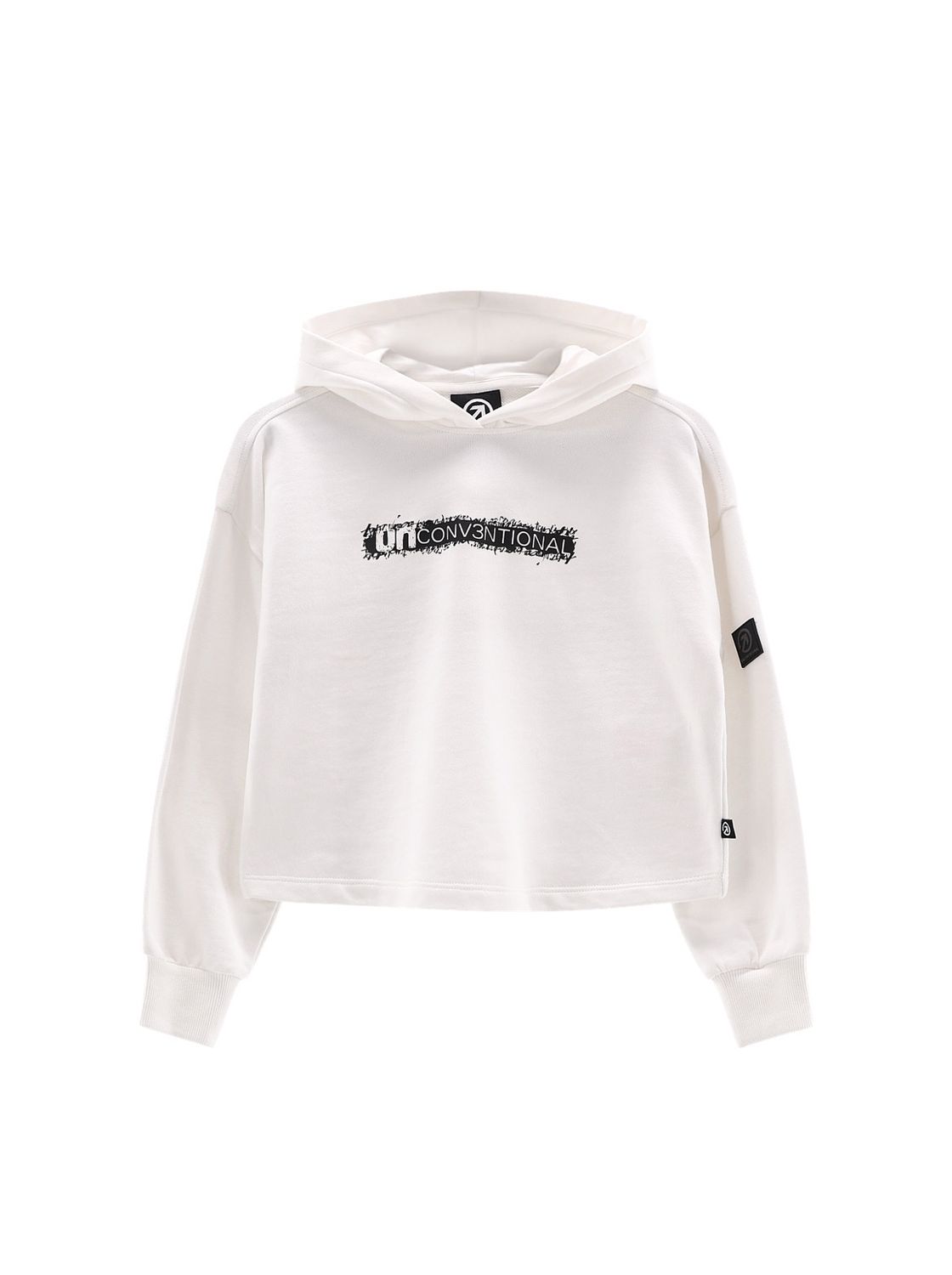 Felpa cropper ragazza