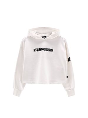 Felpa cropper ragazza