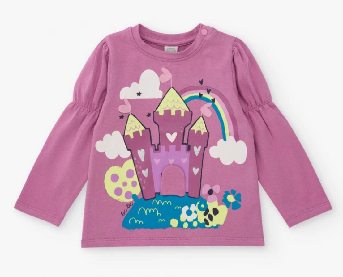 Maglia maniche lunghe bambina