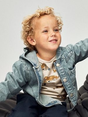 Camicia denim mini boy