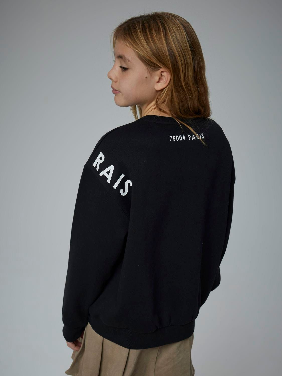 Felpa girocollo junior girl