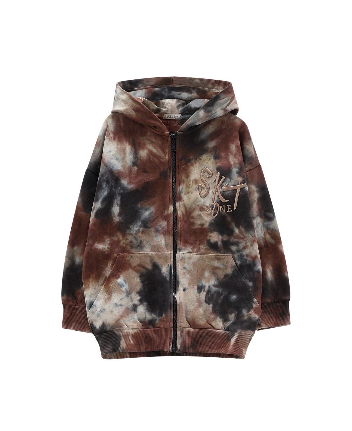 Felpa con cappuccio e zip ragazzo