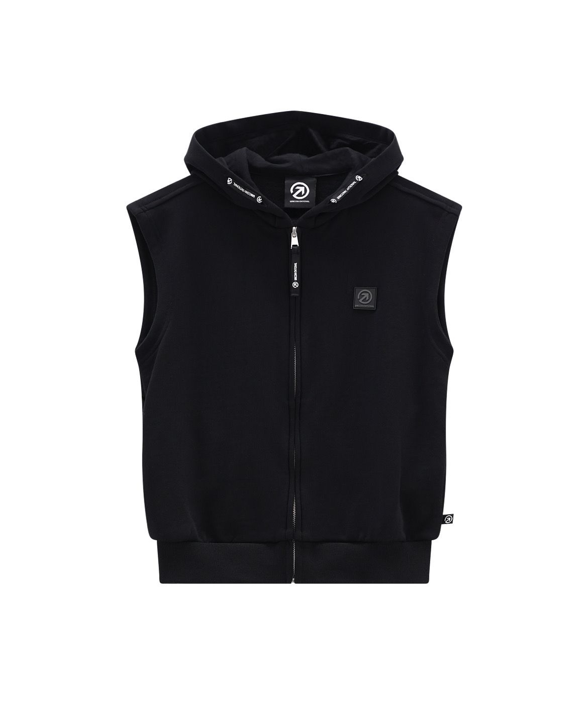 Gilet con zip ragazzo