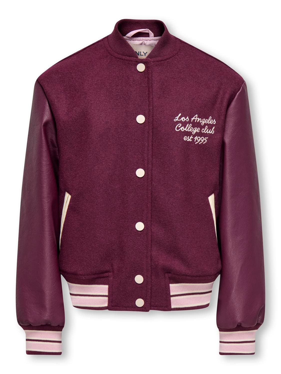 Junior girl bomber college