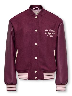 Junior girl bomber college
