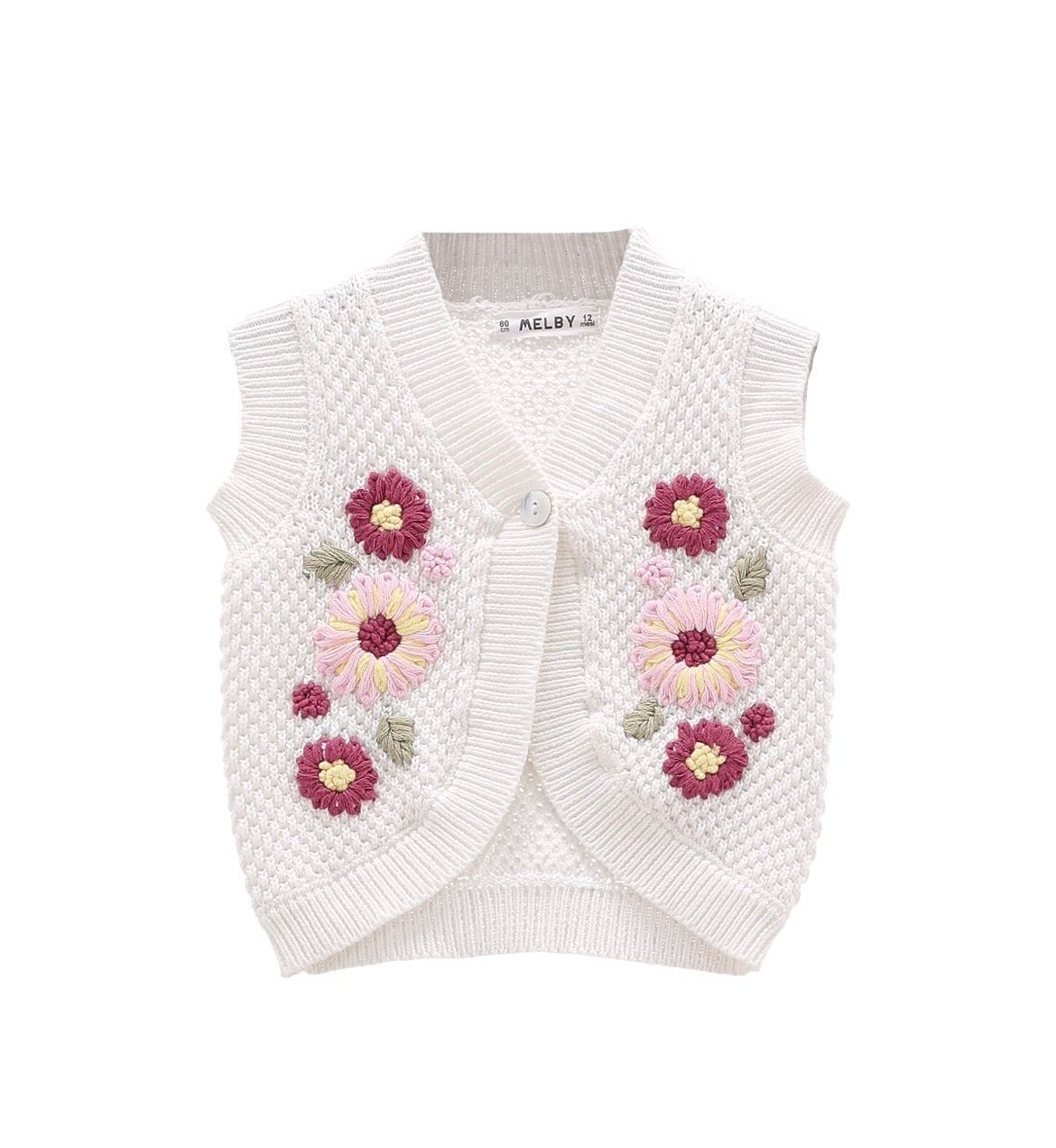 Gilet tricotin bimba Gilet tricotin bimba