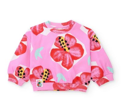 Felpa girocollo mini girl