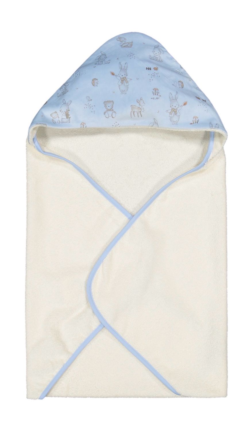 Accappatoio triangolo neonato