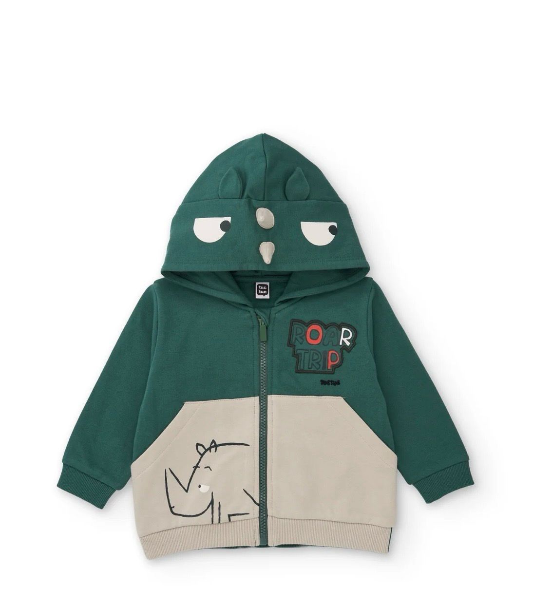 Mini boy felpa con zip