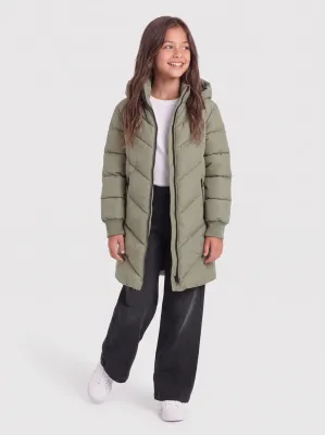 Junior girl jacket lungo