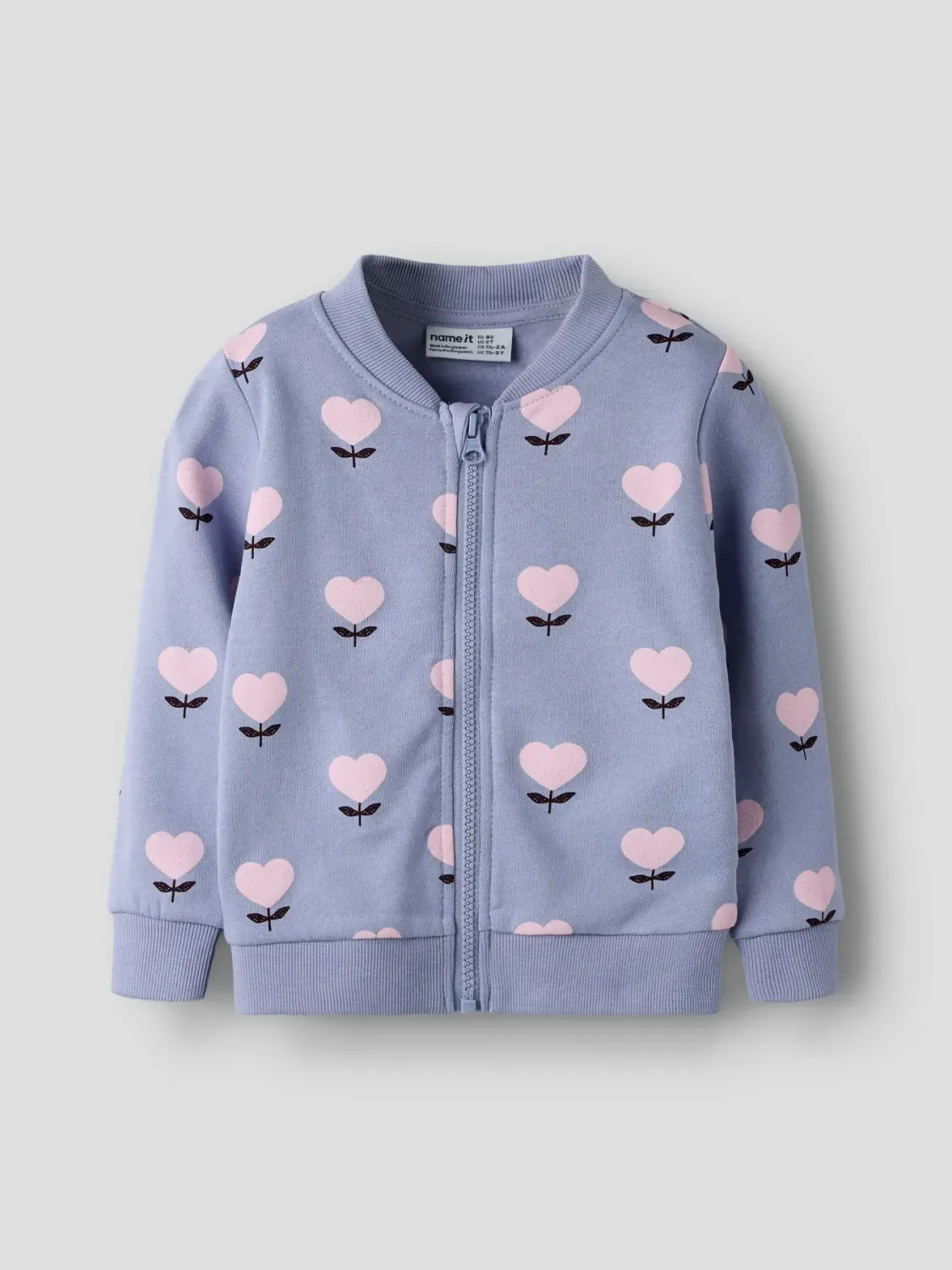 Mini girl felpa zip Mini girl felpa zip