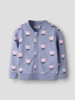 Mini girl felpa zip Mini girl felpa zip