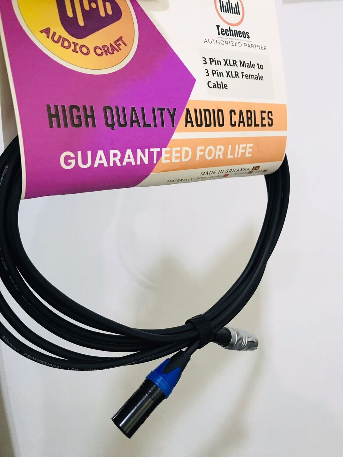 AudioCraft XLR Male to XLR Female Cable