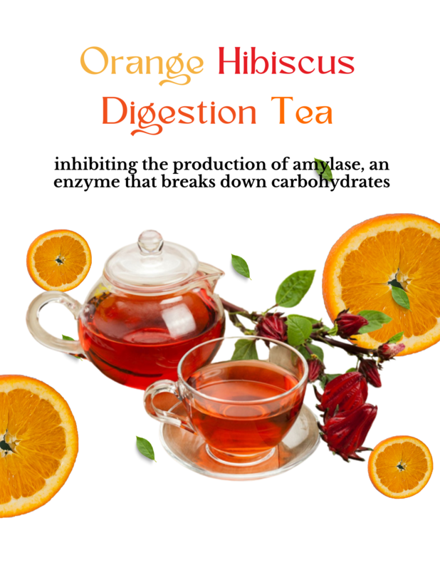 Orange Hibiscus Digestion Tea