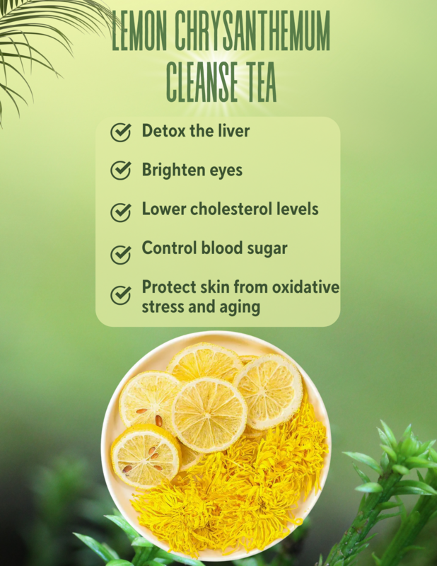 Lemon Chrysanthemum Cleanse Tea