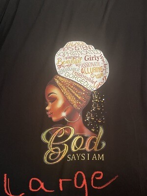 God Said it- Sleeveless dress with pockets-Let Me Know If You Need A Different Size -Large