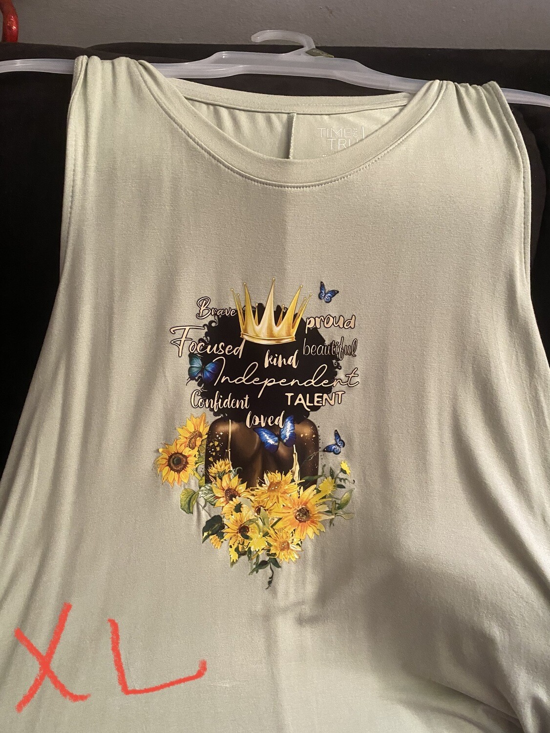 God Said it- Sleeveless dress with pockets-Let Me Know If You Need A Different Size -XL
