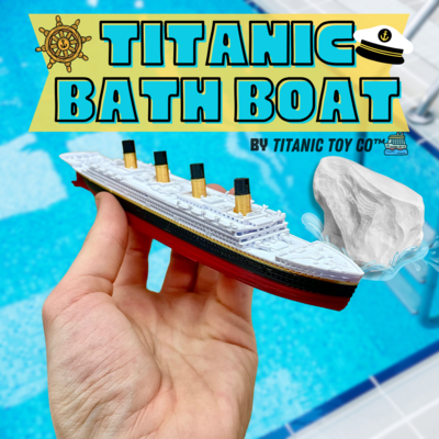 Titanic Bath Toy By Titanic Toy Co 