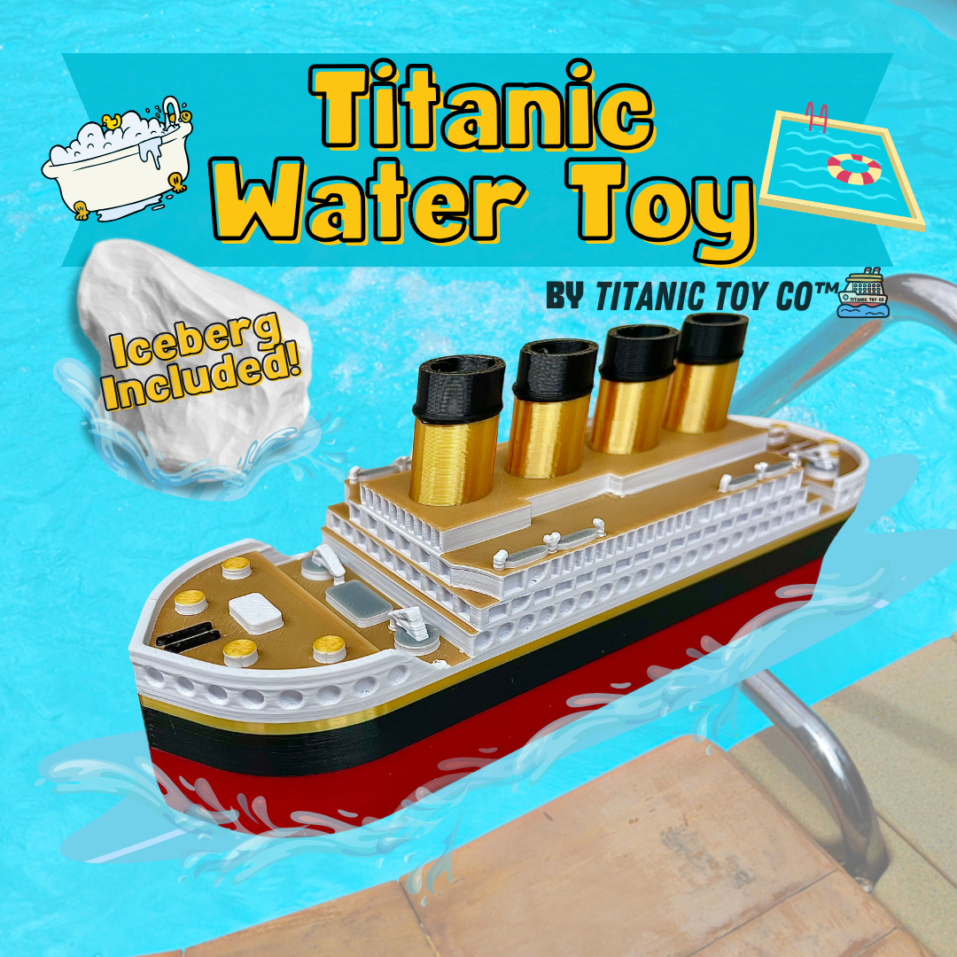 Titanic Bath Toy By Titanic Toy Co 