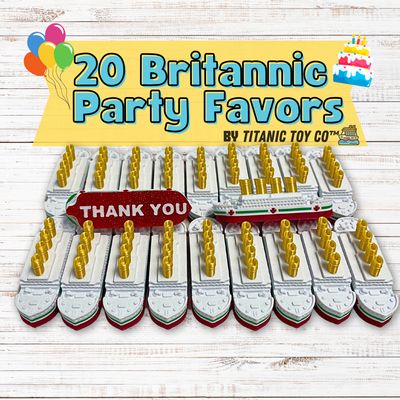 Britannic Party Favors 20 Pack