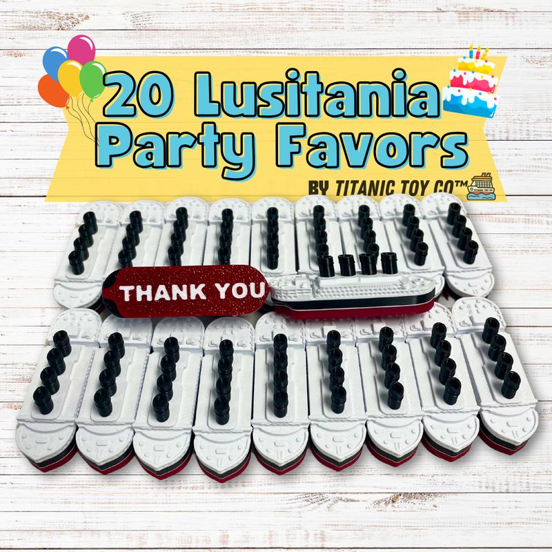 Lusitania Party Favors 20 Pack