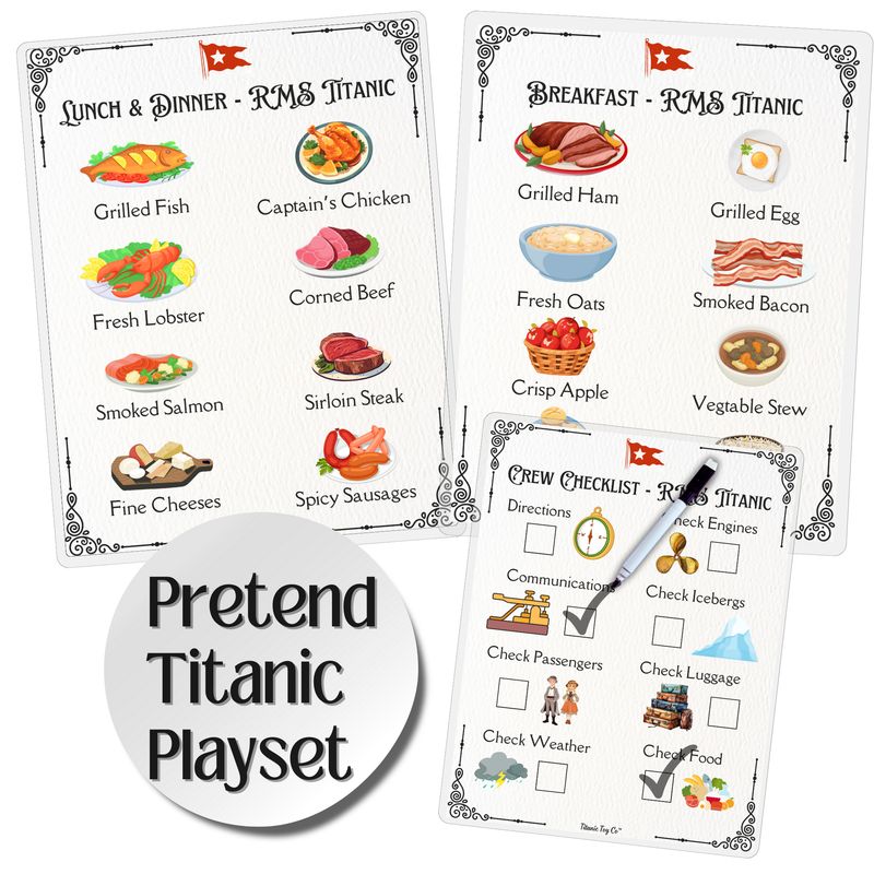 Pretend Titanic Playset