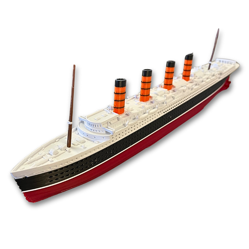 RMS Lusitania 12&quot; (Orange)