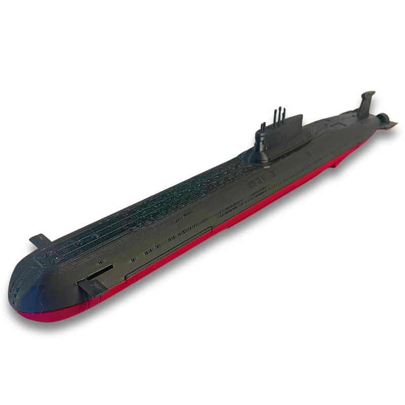 12-inch Typhoon Submarine model