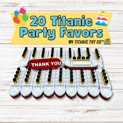Titanic Party Favors By Titanic Toy Co - 20 Pack