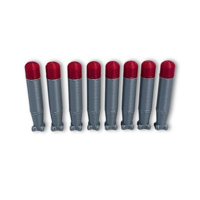 8 Pack Toy Torpedoes