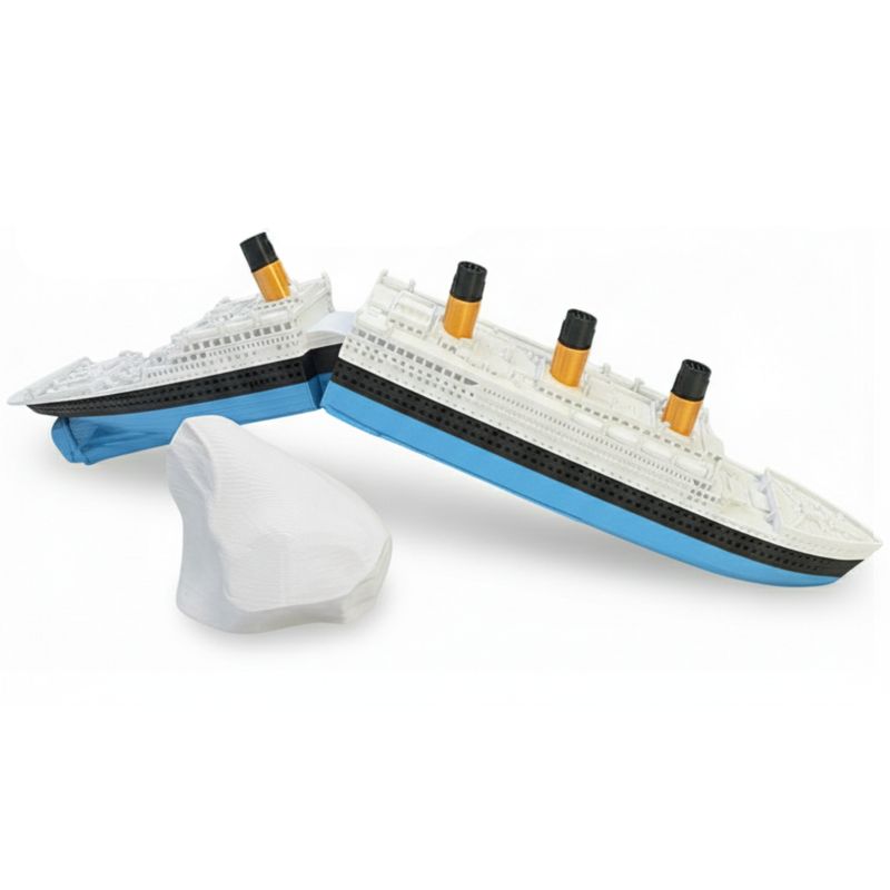 Split In Half Titanic Blue 🌊