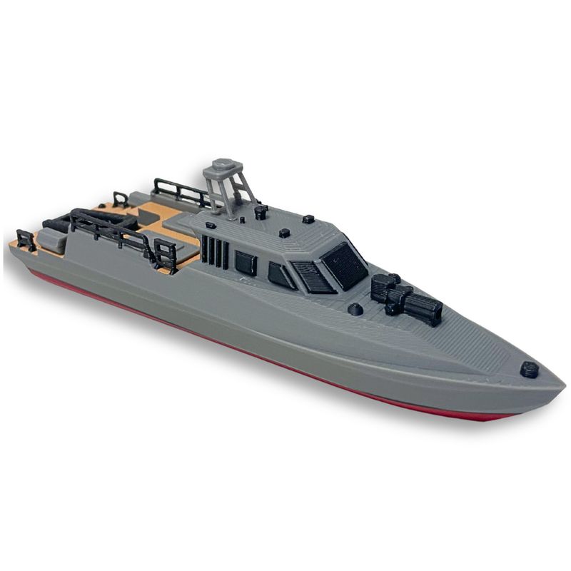 6-Inch Light Armed Assault Speedboat