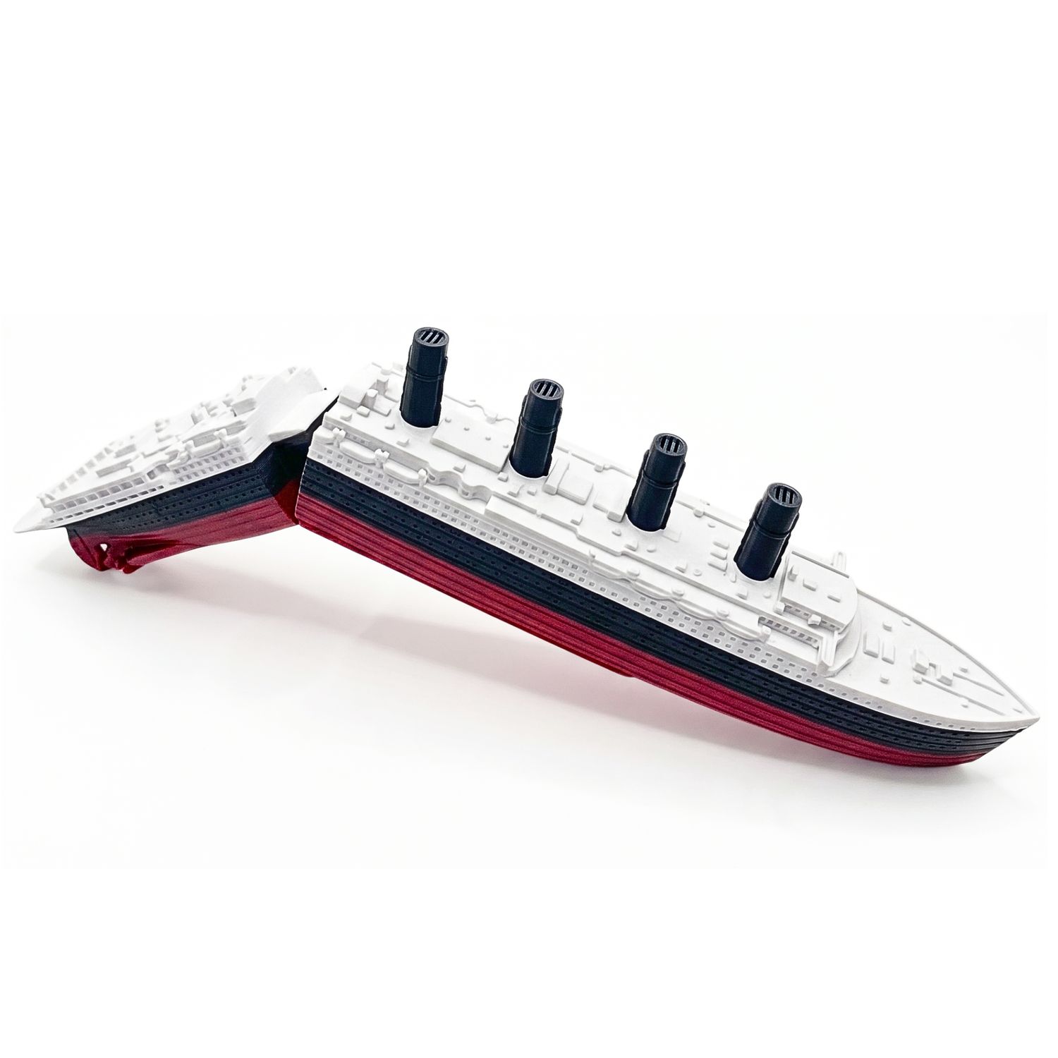 Split in Half Lusitania