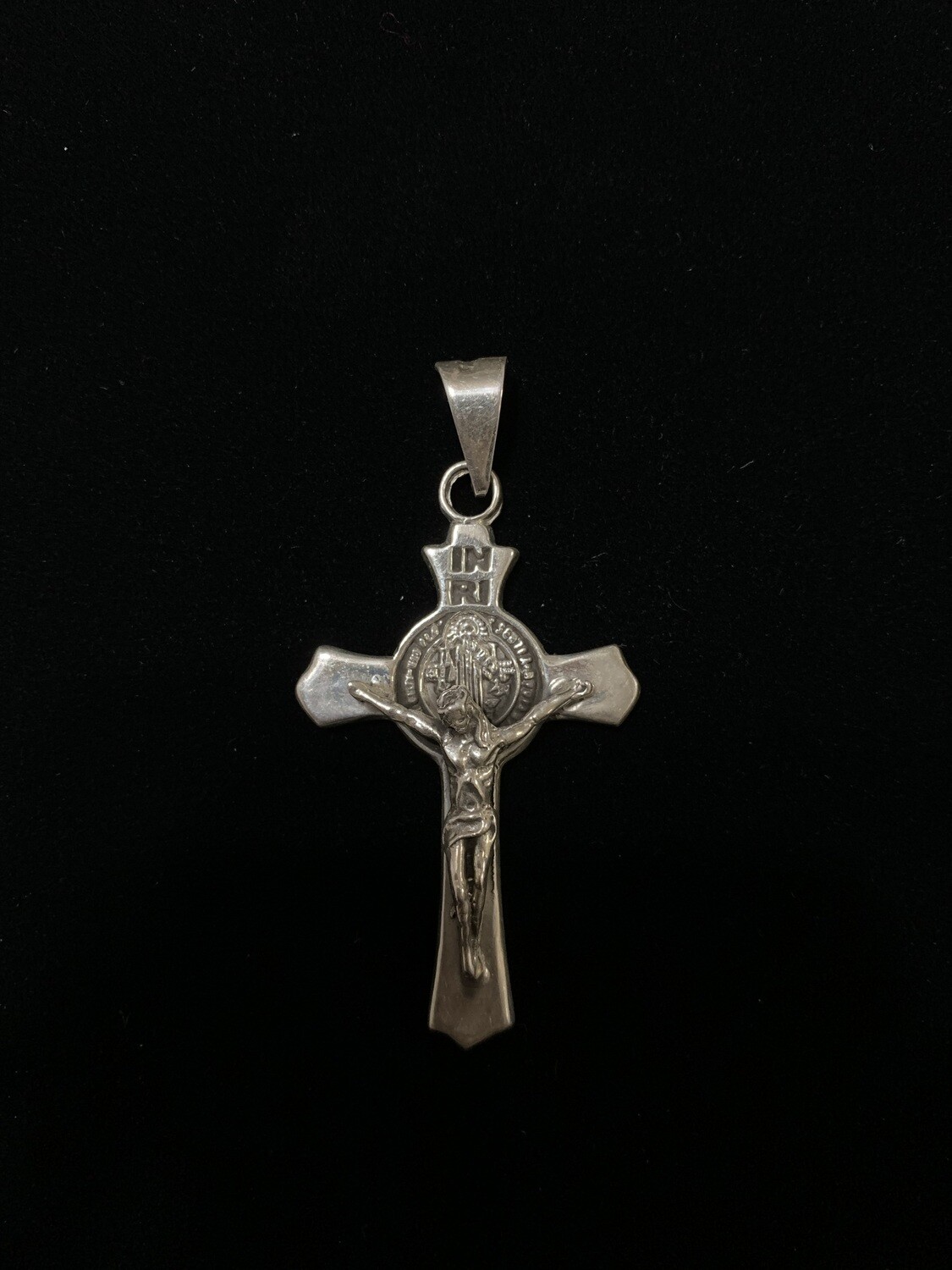 Saint Benedict Crucifix Large Variant Pendant