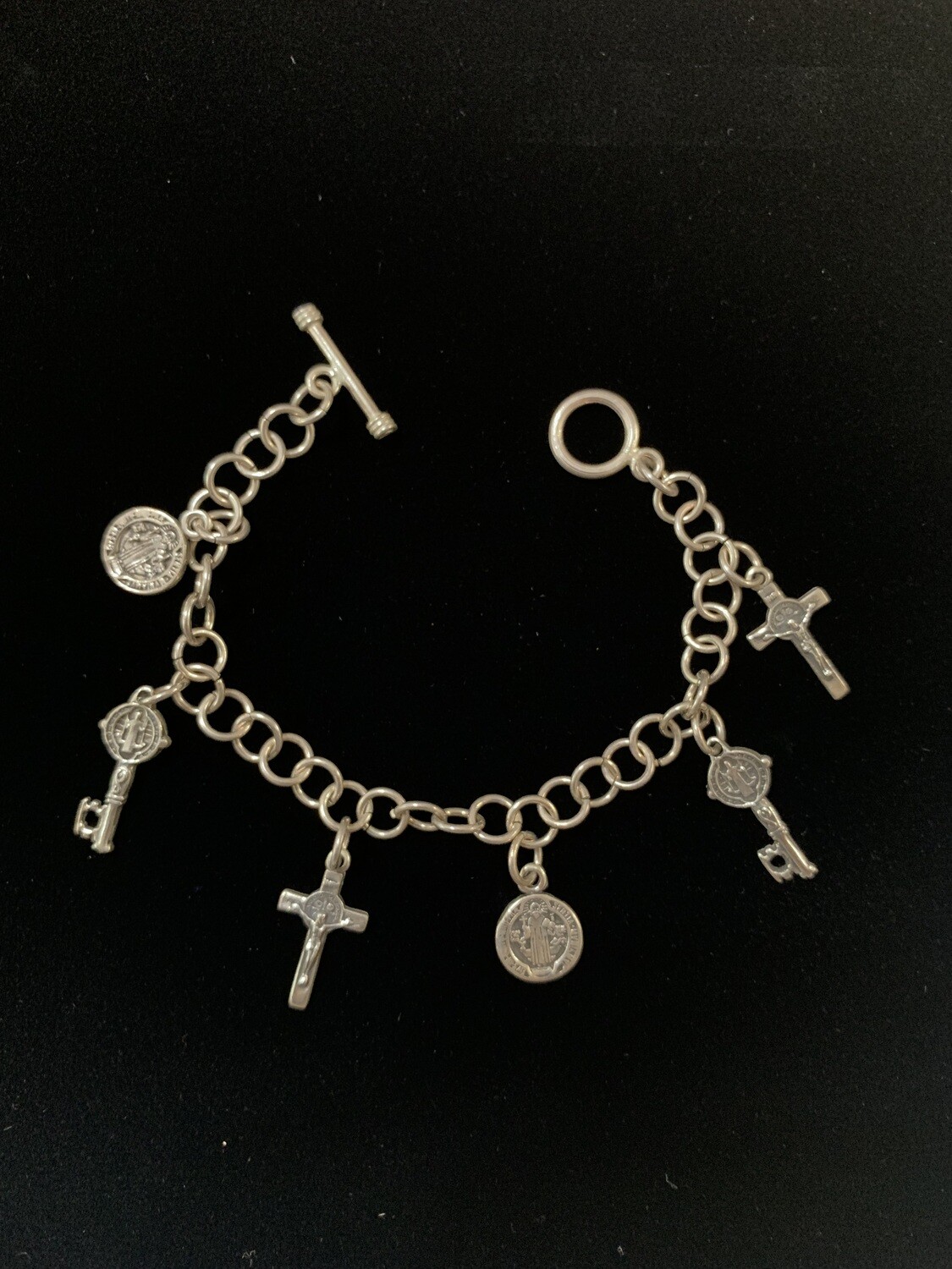 St Benedict Charm Bracelet