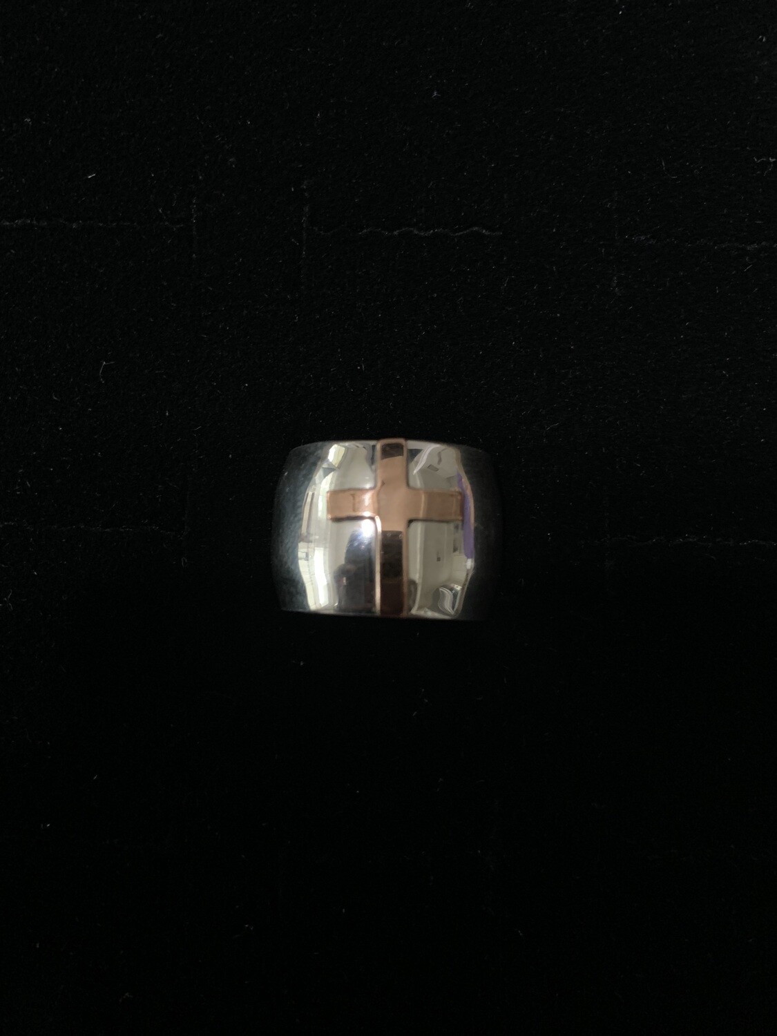 Cross Band Ring