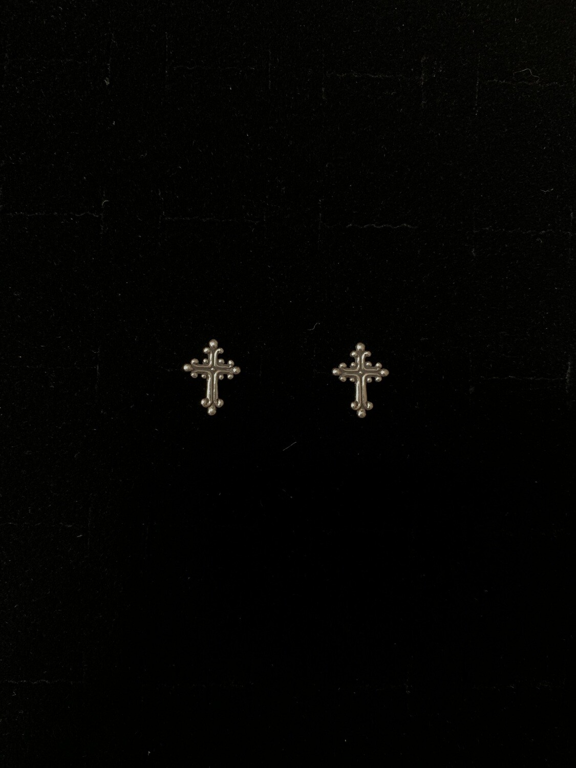 Small Cross Studs