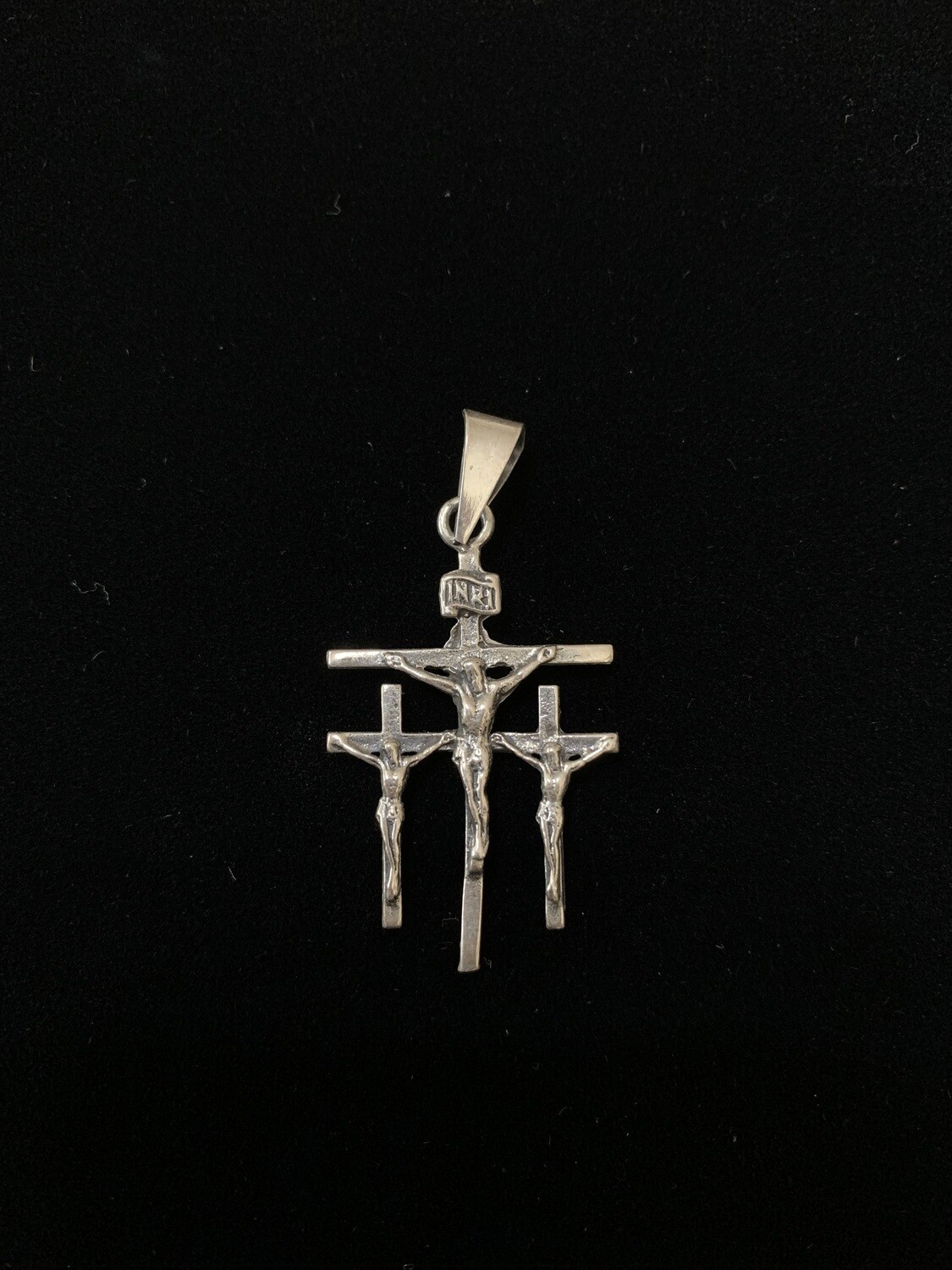 3 Cross on Calvary Pendant