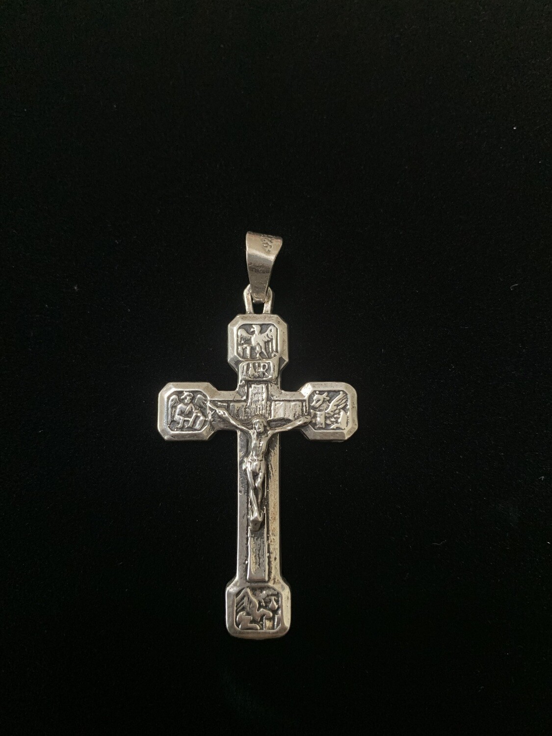 Crucifix Four Evangelists Cross Pendant