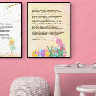 LETTERS FROM THE EASTER BUNNY