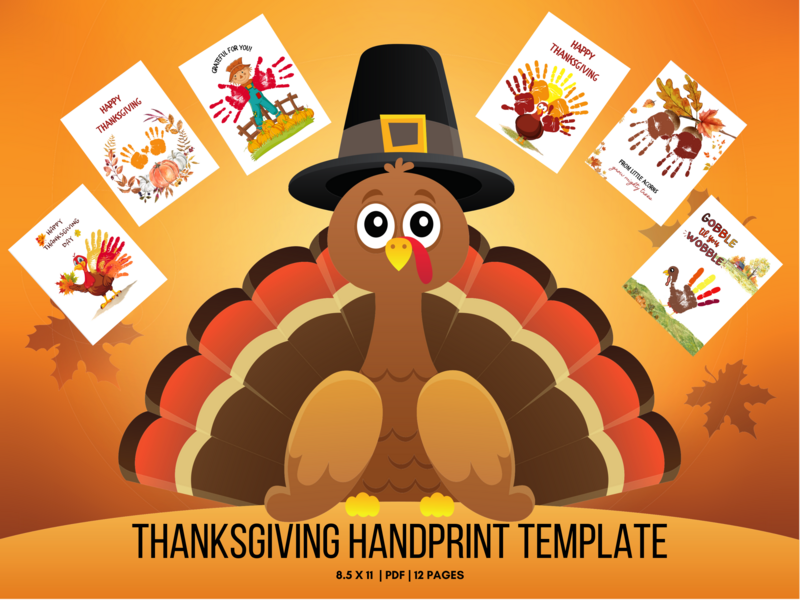 Thanksgiving Handprint Art