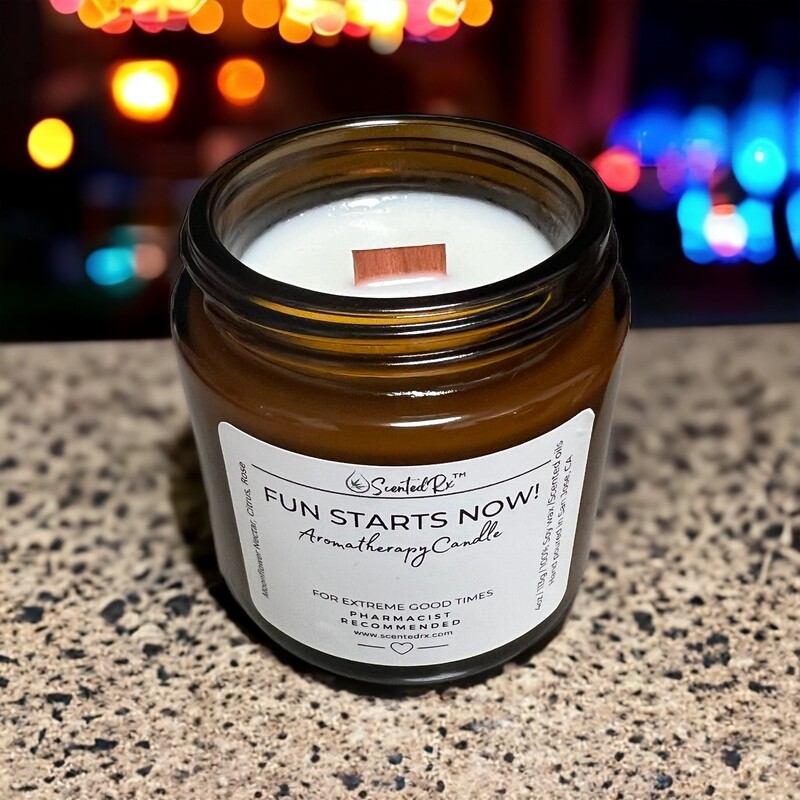 FUN Starts Now Scented Candle