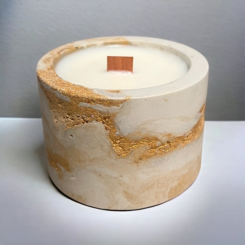 Cement Candle Jar 4oz