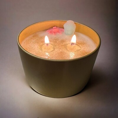 Buddhist Meditation Candle