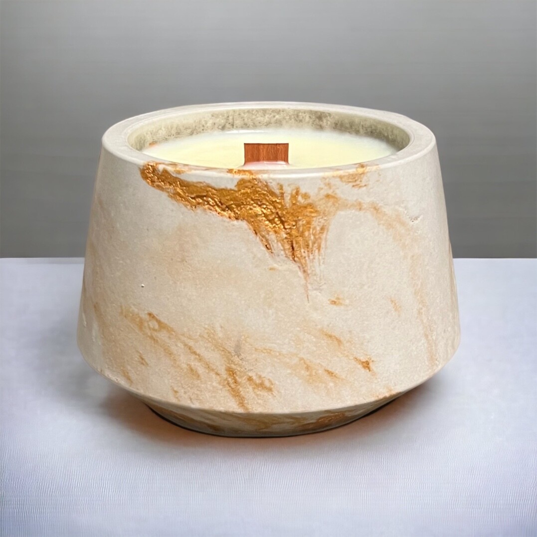 Geo Cement Vessel 8oz