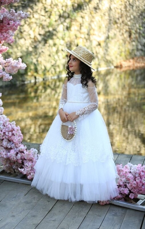 MIA'S DRESS SET ( WHITE)